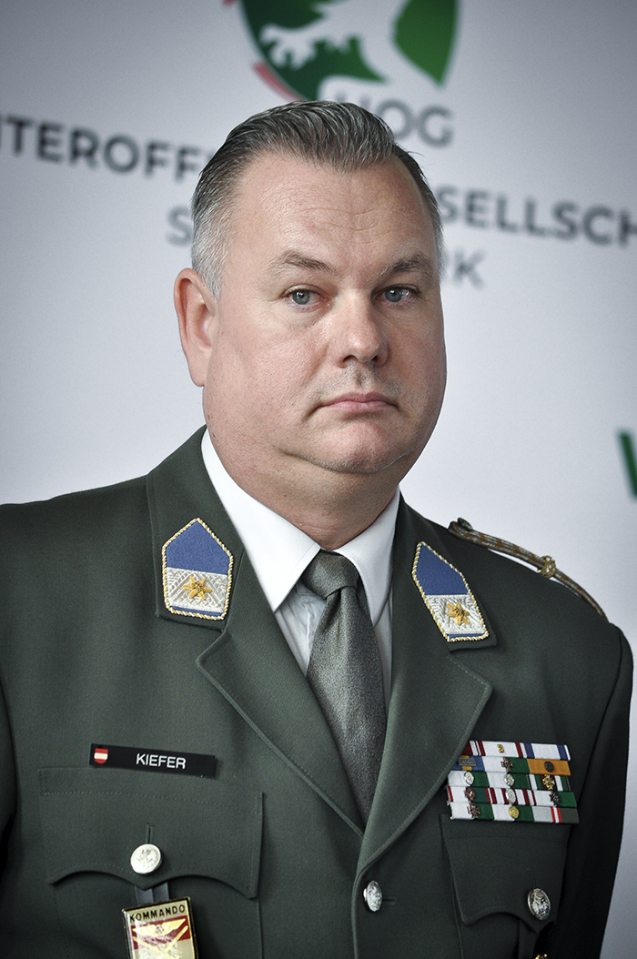 Vizeleutnant Bernd Kiefer, MSc